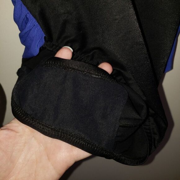 MAGICSUIT LISA ROYAL BLUE AND BLACK WITH UNDERWIRE ONE PIECE SWIMSUIT SIZE 10 - Picture 4 of 7